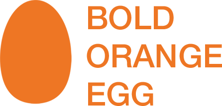 Bold Orange Egg